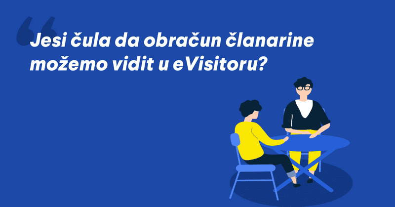 Obračun turističke članarine od sada u eVisitoru!